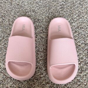 Mia | Size 9 | Women's Pink Slider Cushion Sandals Comfortable Recovery Shoe